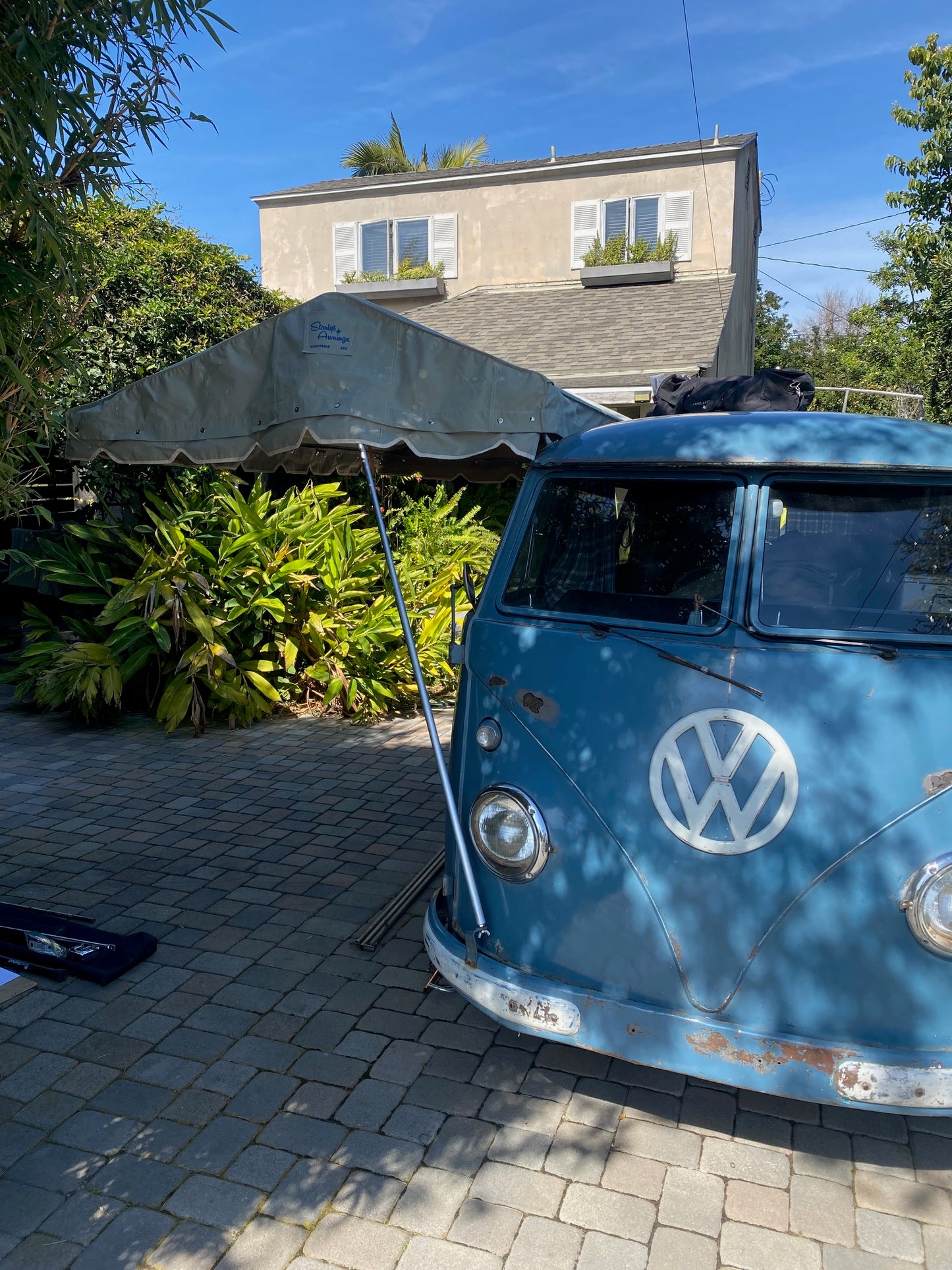 VW Bus vintage style A-Frame awning frame only (NO Canvas Cover)