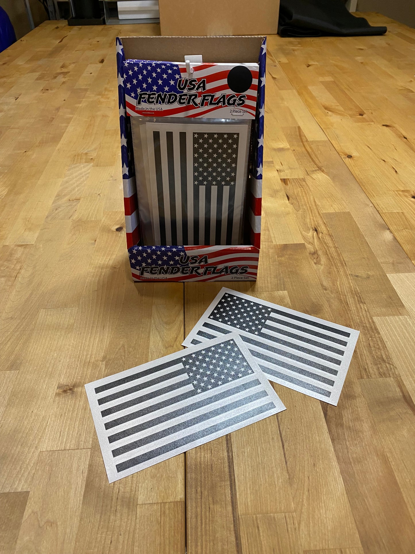 American Flag Decal Retail 10 Pack