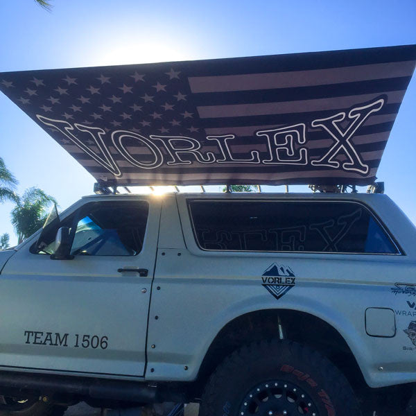 Sir-Shade™ Telescoping Awning Universal (Custom Size) for any Roof Rack