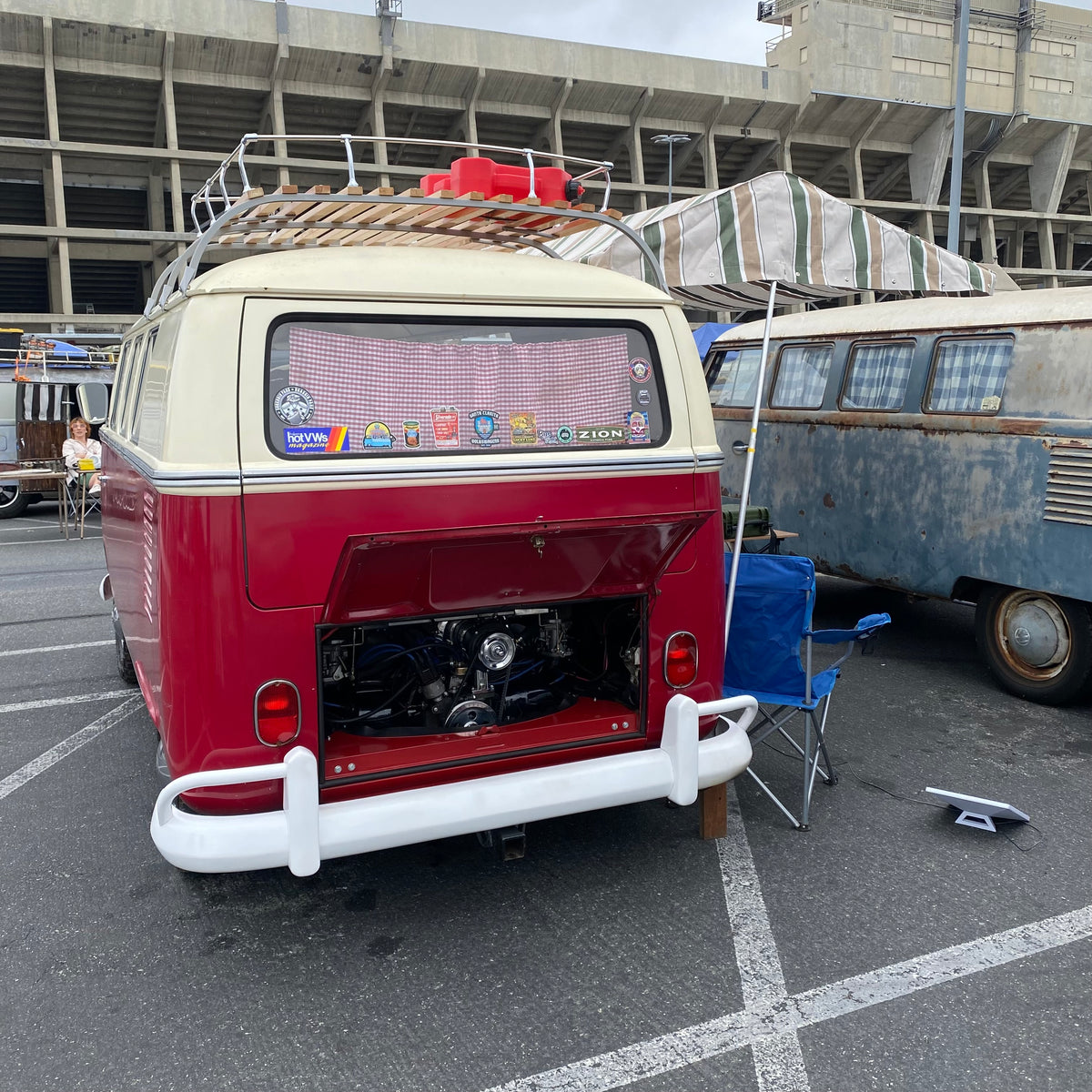 VW Bus vintage style A-Frame awning frame only (NO Canvas Cover)