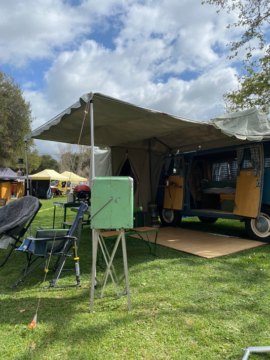 VW Safari room frame only (NO Canvas Cover, no Legs)