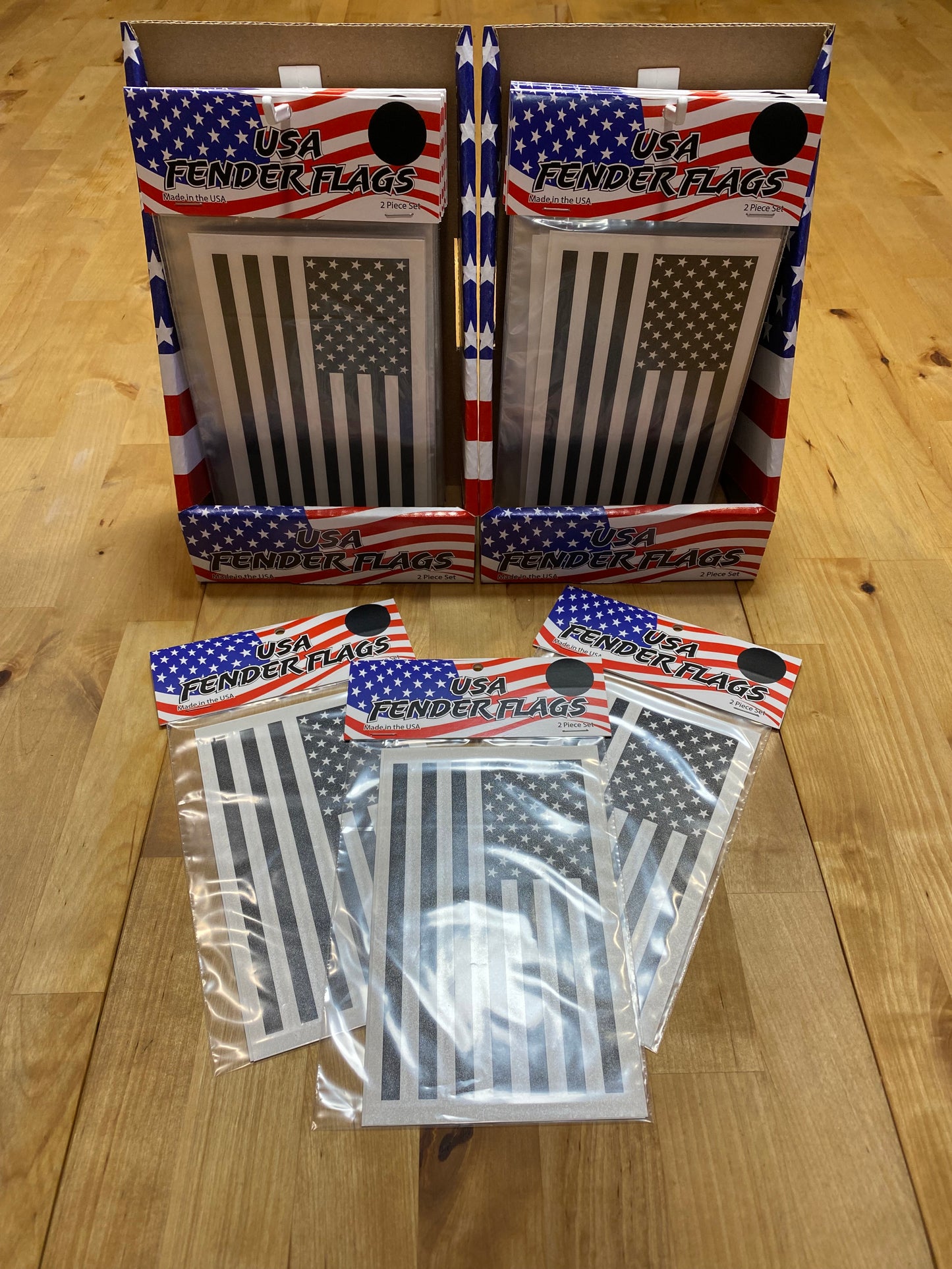 American Flag Decal Retail 10 Pack
