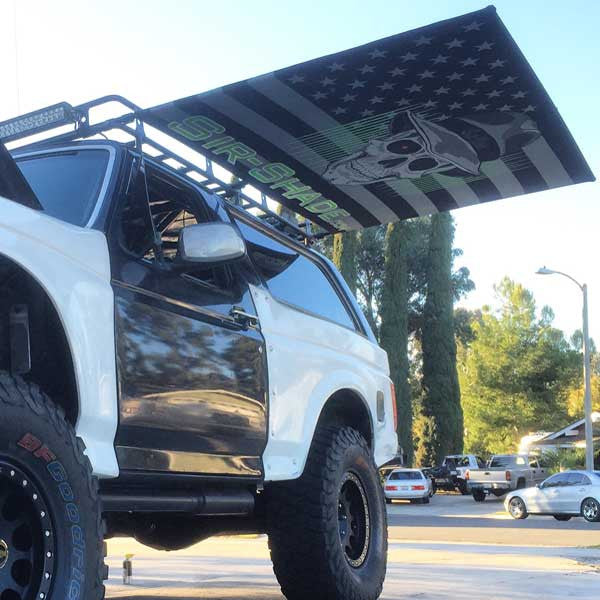 Sir-Shade™ Telescoping Awning Universal (Custom Size) for any Roof Rack
