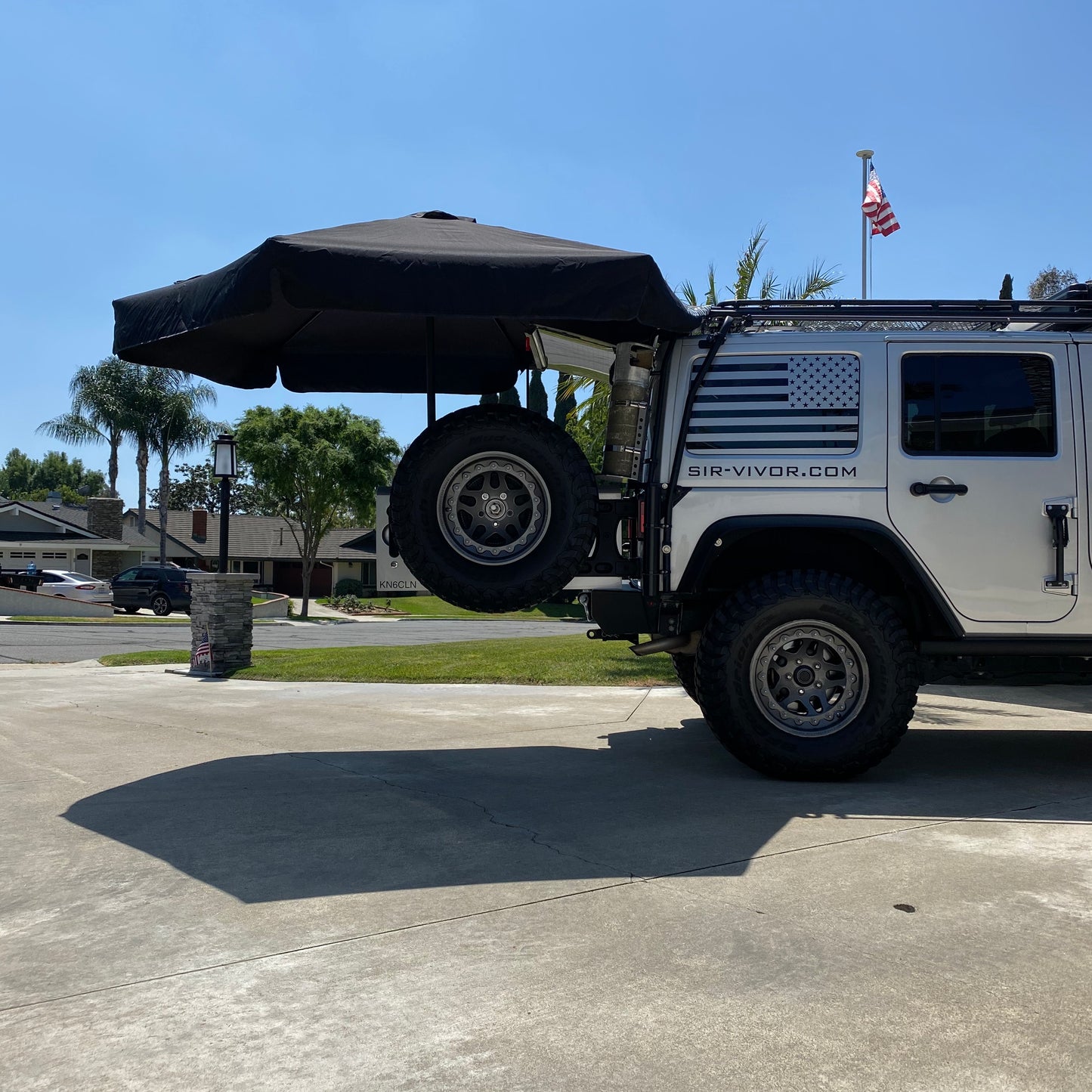 Tailgate Umbrella Holder