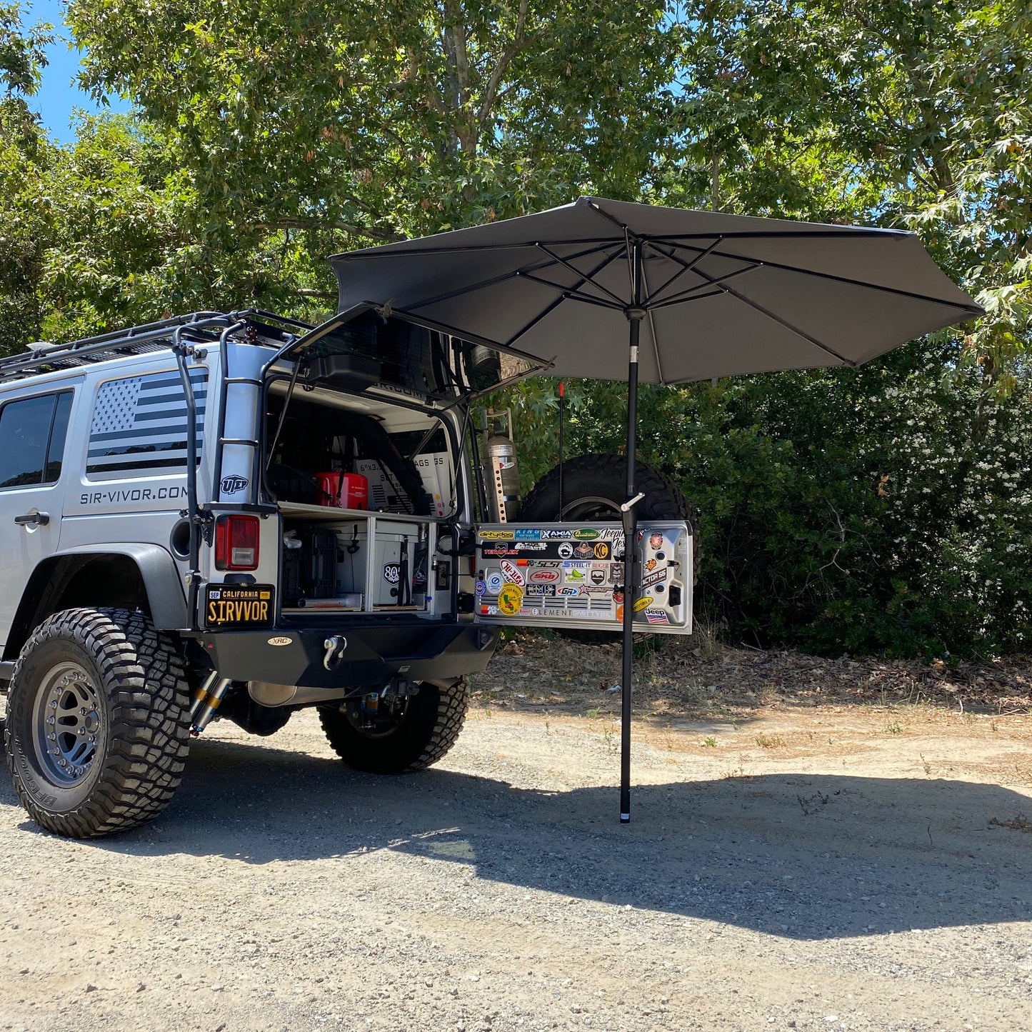 Tailgate Umbrella Holder