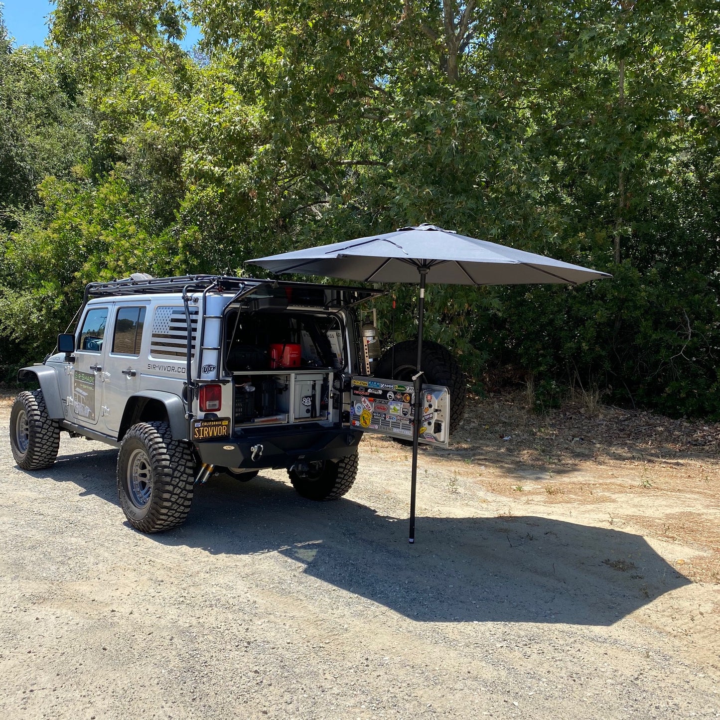 Tailgate Umbrella Holder