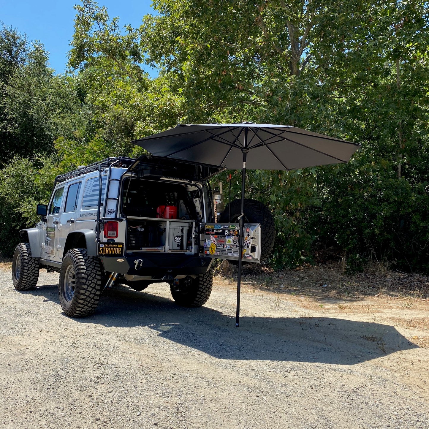 Tailgate Umbrella Holder