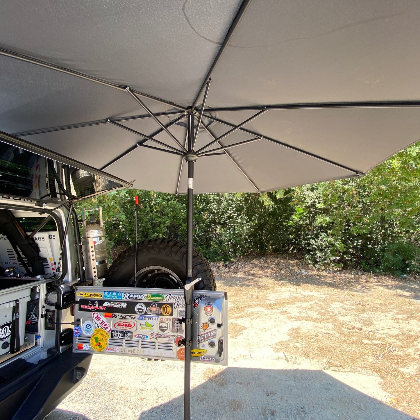 Tailgate Umbrella Holder