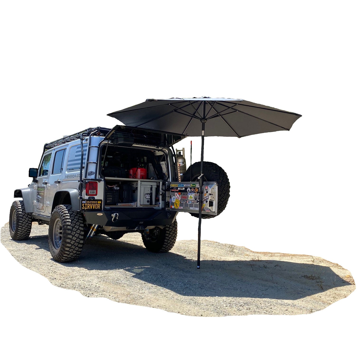 Tailgate Umbrella Holder JK
