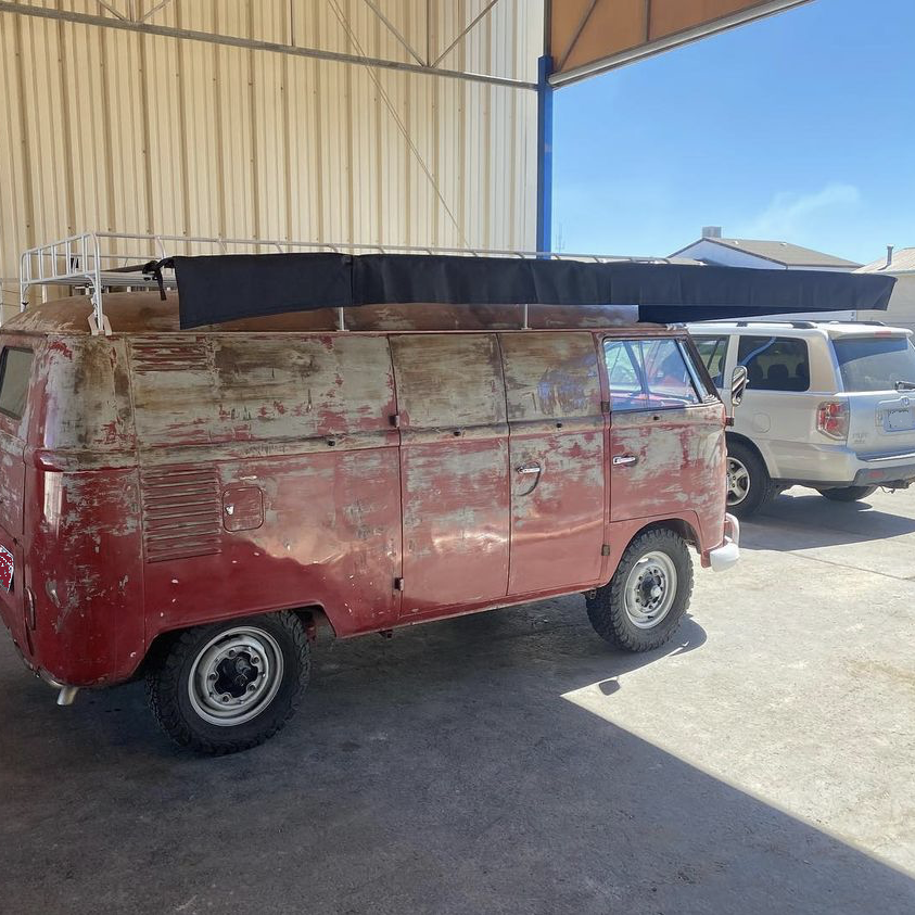 VW Bus Wing: Sir-Shade™ Telescoping Awning System