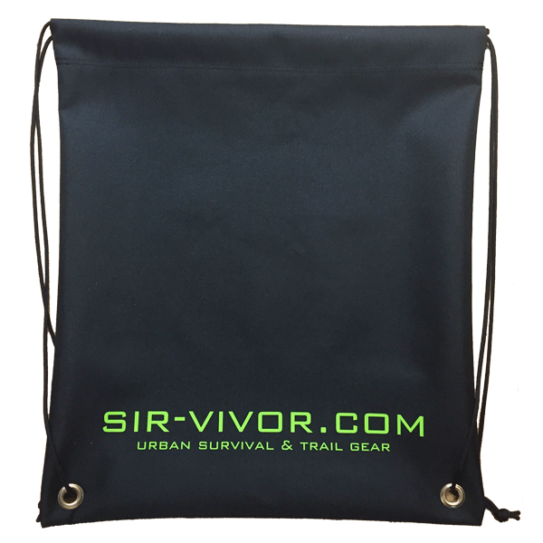 Sir-Vivor® Pull String Trail Bag